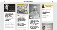 Desktop Screenshot of famous-quote.net